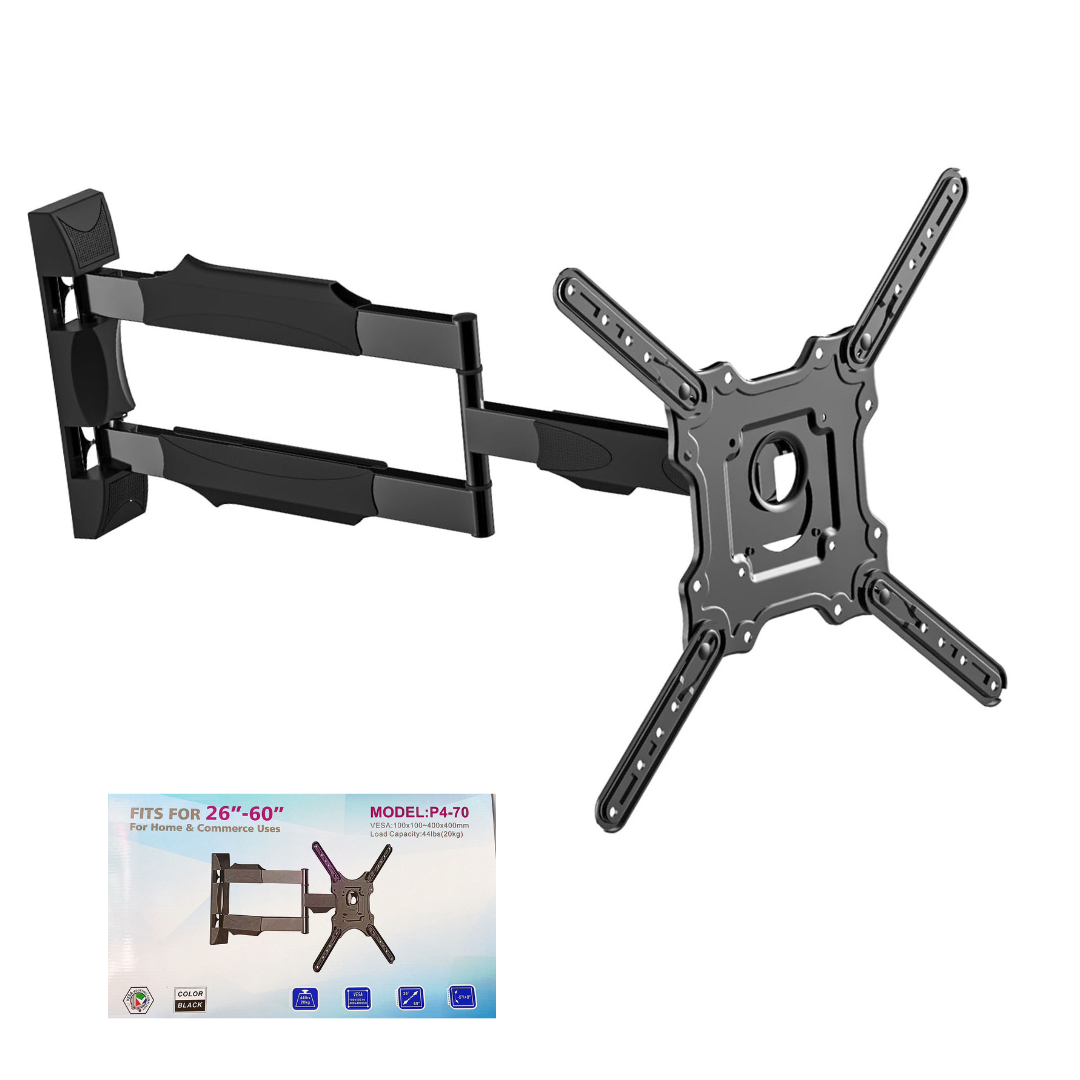 Soporte Tv Extra Largo 65 Cm Móvil 32 A 60 P4-70