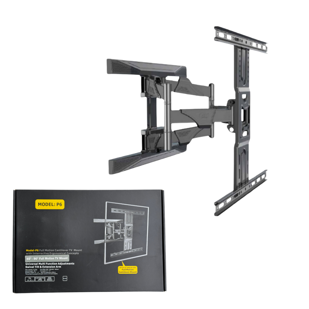 Soporte Tv Doble Brazo Móvil Para TV De 32 A 80 Pulgadas P6