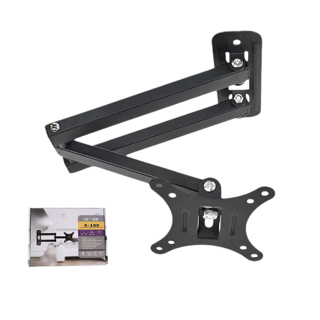 Soporte Base De Tv Monitor De 10"- 28" Pulgadas De Brazo