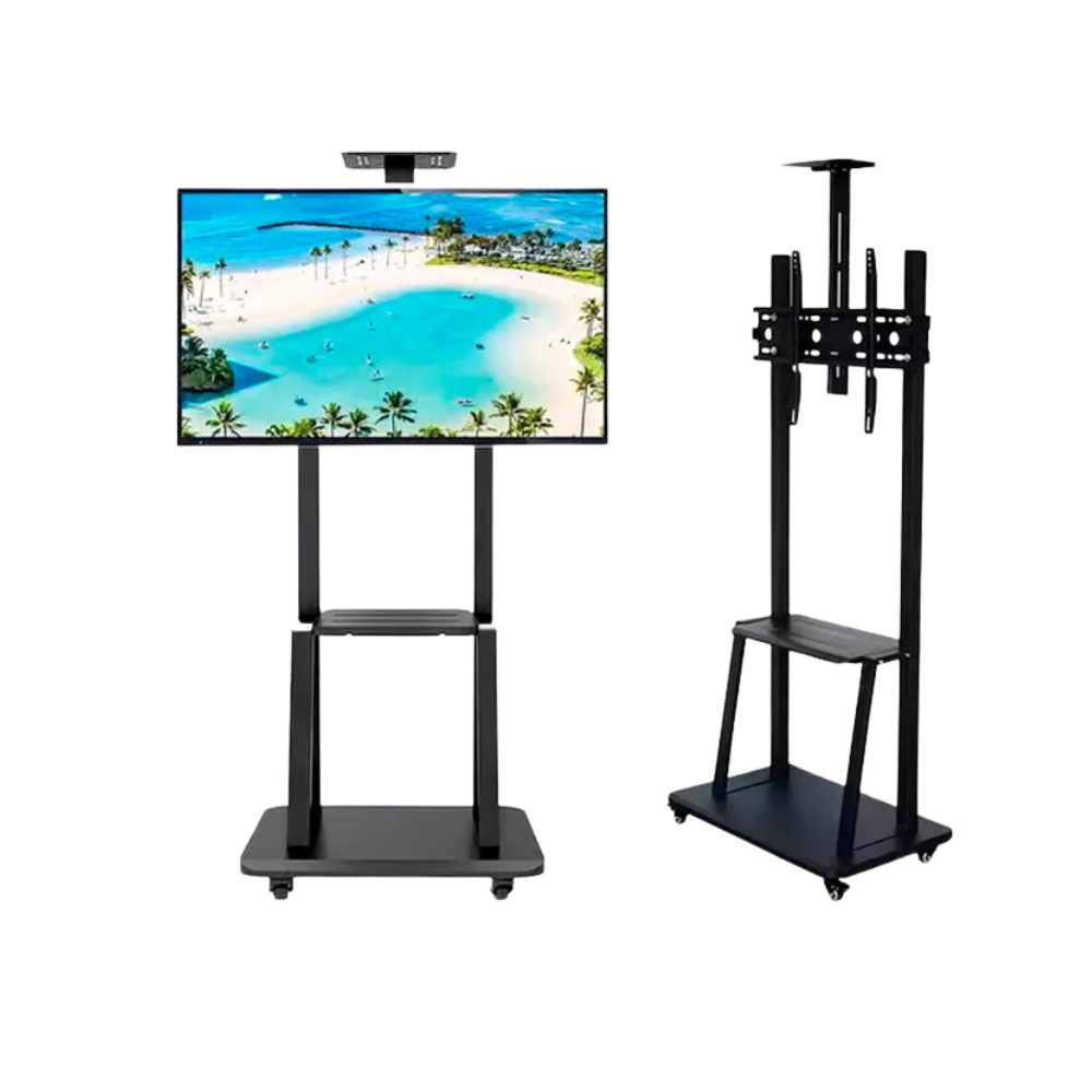 Soporte Para Tv Pedestal Móvil Con Ruedas Para Tv 42 A 75” Y1700